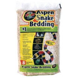 ZOOMED ASPEN SNAKE BEDDING...