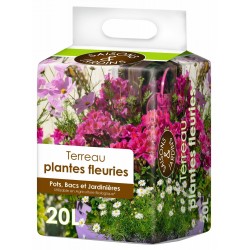 Terreau plantes fleuries...
