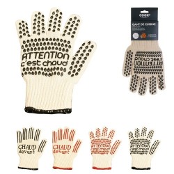 Gant anti chaleur coton/silic