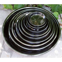 Soucoupe Ø22 METAL Terre...