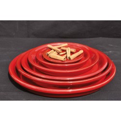 Soucoupe Ø33 COQUELICOT...