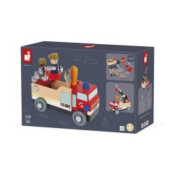 Camion Pompiers Rouge - JANOD