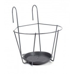 Porte pots à crochets Ø16...