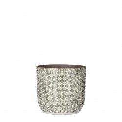 Cache-Pot Daan Rond Blanc...