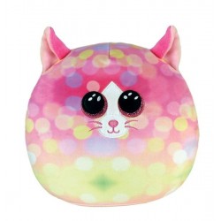 Coussin Chat Rose...