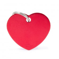 Medaille coeur BASIC L Alu...