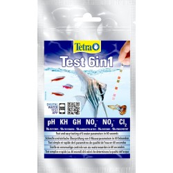 TETRA TEST 6IN1 bandelettes...