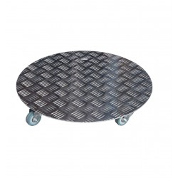 Support à roulette rond ø50...