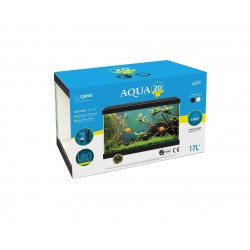 Aquarium AQUA 20 LED Noir...