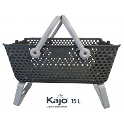 Panier Kajo 15l gris / gris...