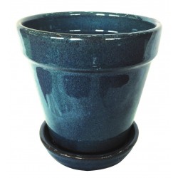 Pot conique avec soucoupe...