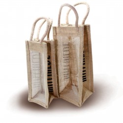 Sac Jute Vertical Fenetre -...