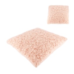 Coussin Bouclette Rose...