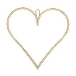 Coeur À Suspendre Crème En...