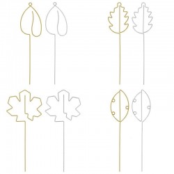 Support Plante Int Feuilles...