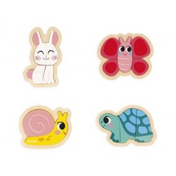 4 Puzzles Évolutifs Jardin...