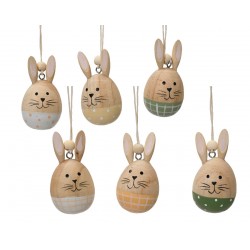 Lapin Oeufs À Suspendre En...