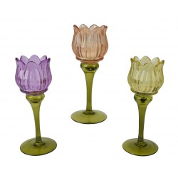 Photophore Haut Tulipe En...