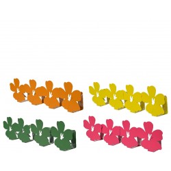 Attache Nappe Fleurs En Fer...