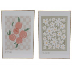 Tableau Pêches En Papier...