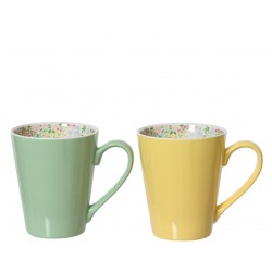 Mug Intérieur Fleurs En...