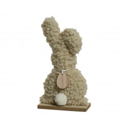 Lapin Mouton Sur Socle...