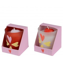 Bougie Votive Coeur En Cire...