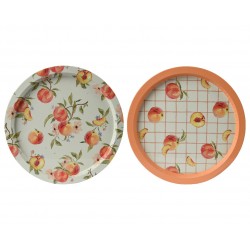 Assiette Pêches Ø32-Vendu À...