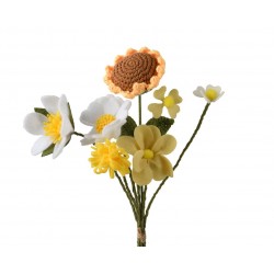 Bouquet De Fleurs Tricot...