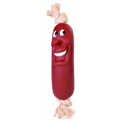 Saucisse snack toy&corde 11cm
