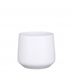 Cache-Pot Amber Rond Blanc...