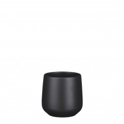 Cache-Pot Amber Rond Gris...