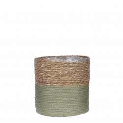 Panier Rachel Naturel/Vert...