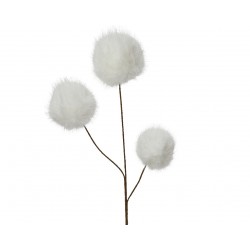 Tige De Pompon Blanc En...