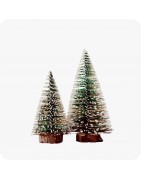 Sapins village de Noël