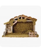 crèche de Noël vide