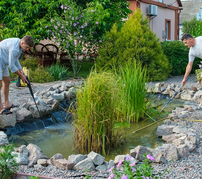 Bassins pour poissons
